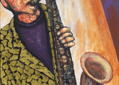 Painting Acrylic Collage